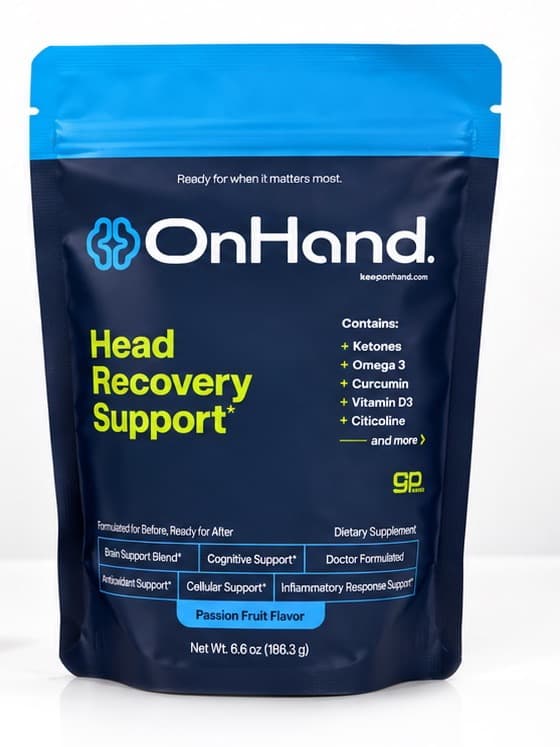 OnHand Head Recovery Support, 6.6 oz pouch (30 servings)